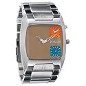 Nixon Banks Men's Watch - Tan Dial / Stainless Steel Band
