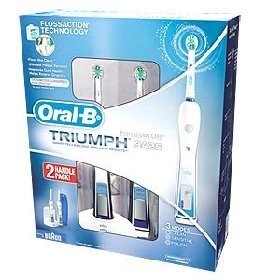 Oral-B Triumph Professional Care 9475 Power Toothbrush. New, 2 Handles Set