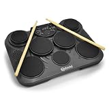 Produkt-Bild: Schubert E-Drumkit USB-MIDI Anschluss 215 Percussions (7 dynamische Pads - 2 Pedale)