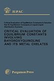 Critical evaluation of equilibrium constants in solution