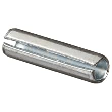 Spring Pins, Steel, Zinc Plated, Inch