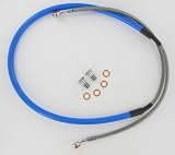 Goodridge Brake Line Kit - Hose Color Clear/Tubing Color Blue Blue 64029