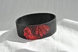 *NEW* CHICAGO BLACKHAWKS BIG LOGO EXTRA LARGE BULKY BANDZ ?BRACELET