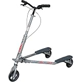 Trikke Tech T6 Series 3-Wheeled Carving Scooter (Silver)