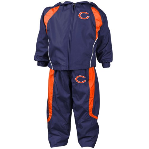 Reebok Chicago Bears Toddler (2T-4T) Full Zip Hood and Pant Set 4T