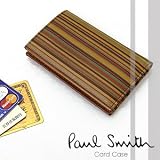 ポールスミス ポールスミスPAUL SMITH/メンズ二つ折りカードケース/メンズ カードケース/二つ折り/カードホルダー/新作カードホルダー二つ折り☆u-220☆