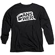Answer Racing Stacked Men's Long-Sleeve Racewear Shirt - Black
