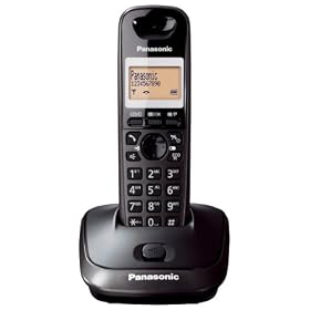 Panasonic KX-TG2511ET DECT Single Digital Cordless Phone Set - Black