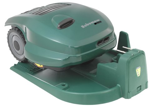 Friendly Robotics Robomower RM400 Robotic Cordless Electric Lawn Mower with Docking Station #85400