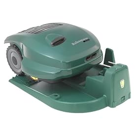 Friendly Robotics Robomower RM400 Robotic Cordless Electric Lawn Mower with Docking Station #85400