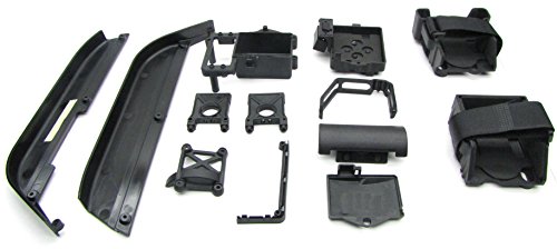 VORZA HP PLASTIC SET, Mud Guard, Radio Box, BATTERY holder BOXES & Bumper HPI 101850