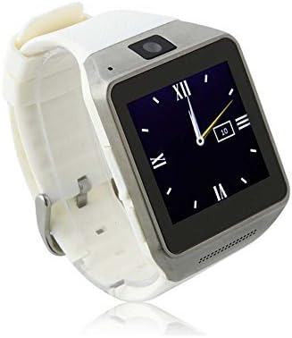 Atecher® Gv08 Bluetooth Smart Watch Phone Touch Screen Support Micro SIM card Bluetooth WristWatch Smartwatch for Android Phone Samsung GALAXY Note 3/Samsung GALAXY S4 S5/Samsung GALAXY Grand 2/GALAXY S4/HTC One/Moto X/Nexus 5/Sony Xperia Z1/LG G2 Lumia1520 (Full Function) and Apple iPhone iphone(4/4S/5/5C/5S/6/6Plus)(Part of the function)-White