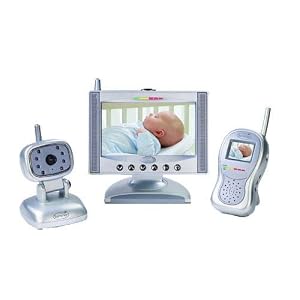 Summer Infant Complete Coverage Color Video Monitor Set with 7" LCD Screen and 1.8" Handheld Unit