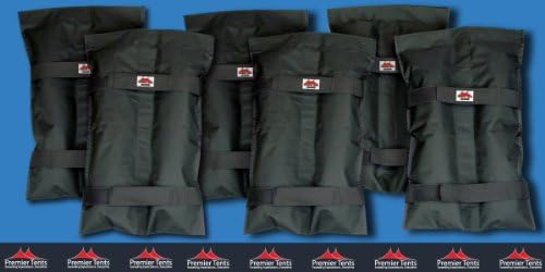 Premier Tents Canopy Weight Bags - 6 Bag Set