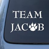 TEAM JACOB - Twilight - Vinyl Car Decal Sticker #1474 | Vinyl Color: White