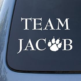 TEAM JACOB – Twilight – Vinyl Car Decal Sticker #1474 | Vinyl Color: White