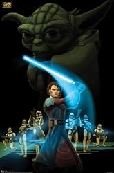 Star Wars Clone Wars Poster The Force Full Size