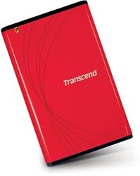 Transcend StoreJet TS0GSJ25R 2.5-Inch Red Aluminum Housing