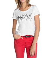 Esprit Camiseta Manga Corta (Blanco)