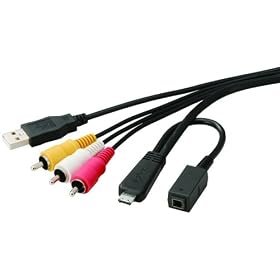 Sony VMCMD3 Sony Multi-use Terminal Cable for DSC with multi-use terminal TYPE 3(USB, A... by Sony