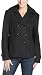 Apparel : Nine West Women's Melton Six Button Double Breasted Peacoat