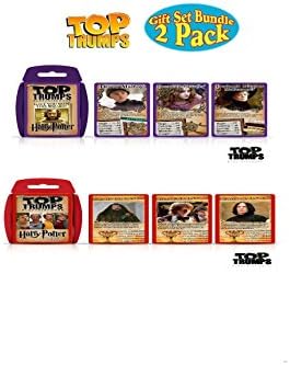 Top Trumps Harry Potters and the goblet of Fire and Harry Potter and the Prisoner of Azkaban Gift Set Bundle
