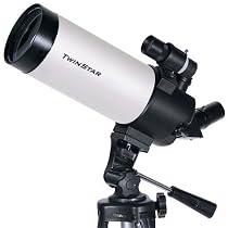 White TwinStar 90mm Cassegrain Telescope