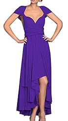 High-Low-Hem Bridesmaid Dress/Prom Dress 