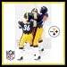 PITTSBURGH STEELERS ROETHLISBERGER+BETTIS+POLAMALU XMAS