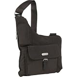 baggallini Uptown Bagg Crinkle Nylon (Espresso/Tomato)