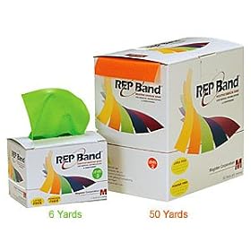 Rep Band - Exercise Bands - Latex Free - 6 Yards - 4