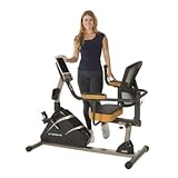 Exerpeutic 4000 Magnetic Recumbent Bike with Bluetooth Technology and Mobile Application Tracking