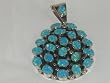 Blue Opal Fashion Jewelry Pendant - PD-0039