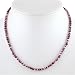 Purple Spiny Oyster 16 1/2 Choker by Lester Abeyta, #8758