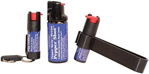 Pepper Shot Tri-Pack Pepper Spray/Personal Alarm Kit