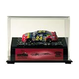 Jeff Gordon 1997 Daytona Die Cast Car with Actual Race Used Track Piece Display Case