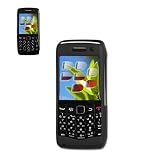 New Fashionable Perfect Fit Hard Protector Skin Cover Cell Phone Case for BlackBerry Pearl 9100 - BLACK