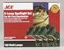 Ace 5-lamp Spotlight Set 18/2 Sjtw, 40 Ft. Cord