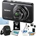 Sony Cyber-shot DSC-W650 W650 DSCW650 16.1 MP Digital Camera with 5x Optical Zoom and 3.0-Inch LCD (Silver) with Sony 8GB Card, Spare Battery, Card Reader Digpro Case, Tabletop tripod, LCD Screen Protectors, Lens Cleaner+ More!
