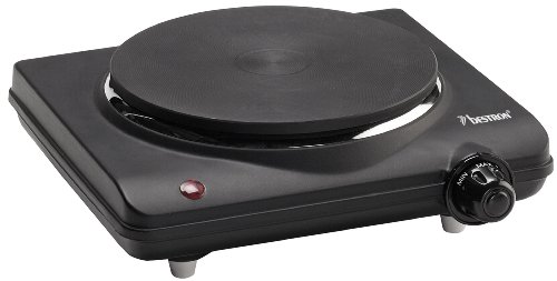 Bestron AHP112 Einzelkochplatte Kochplatte Kochtafel 1500 Watt schwarz