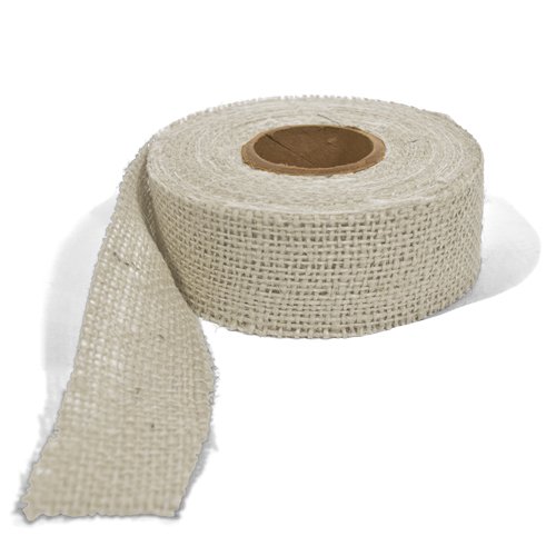 Burlap Ribbon - White, 1.5 Inch X 10 Yards On Sale