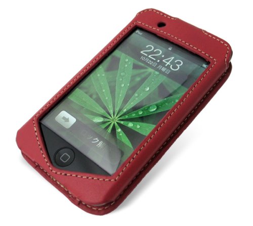 PDAIR ���U�[�P�[�X for iPod touch �X���[�u�^�C�v ���b�h PALCIPDTS/RD
