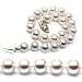 Akoya Saltwater Cultured Pearl Bracelet 7-7.5 Inches 7-7.5mm White Pearls