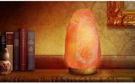 Relax in the Warm Glow of This Himalayan Iconic Natural Salt Crystal Lamp