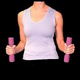 Danskin Contrast Stretch Seamless U-Neck Racer Tank (O2 Performance)