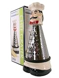 RSVP Adorable whimsical Chef Grater stainless steel
