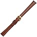 Voguestrap TX60712BN Allstrap 12mm Brown Padded Leather Watchband