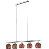 Eglo Hängeleuchte HL/5 E14 NICKEL-MATT ‘SABANA’