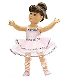Fits American Girl Ballet Outfit - 18 Inch Doll Clothes/clothing Includes 18