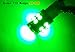 YITAMOTOR 4 X T10 20 SMD LED Side Wedge Vivid Green Light Bulb 12V W5W 2825 192 194 168